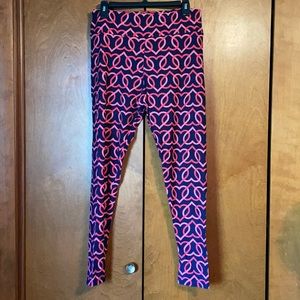 LuLaRoe heart TC leggings